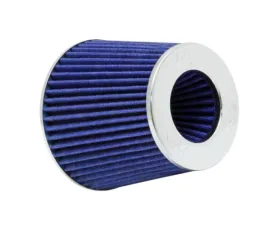 PLM K&N Blue Adjustable Size 3inch 3.5inch 4inch Universal Air Filter