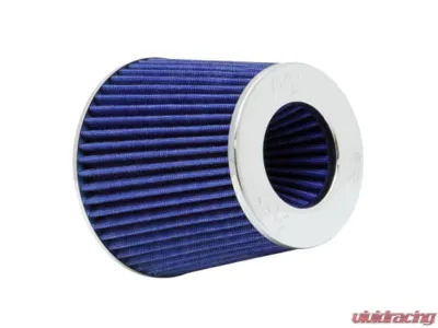 PLM K&N Blue Adjustable Size 3inch 3.5inch 4inch Universal Air Filter - PLM-RG-1001-BL