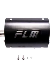 PLM Black Bolt-On Exhaust for Polaris RZR Pro XP 2020-2024, 304 Stainless Steel                                     - PLM-RZR-XP1000-EXH-BLK - Image 2
