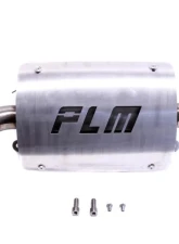 PLM Silver Bolt-On Exhaust for Polaris RZR Pro XP 2020-2024, 304 Stainless Steel                                     - PLM-RZR-XP1000-EXH-SIL - Image 2