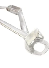 PLM Raw Aluminum 3 Point Front Strut Tower Bar Honda Civic | Acura Integra 1992-2001                                     - PLM-STB-001-EG-DC2-ALUMINUM - Image 2