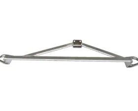 PLM Raw Aluminum 3 Point Front Strut Tower Bar Acura Integra DA 1990-1993