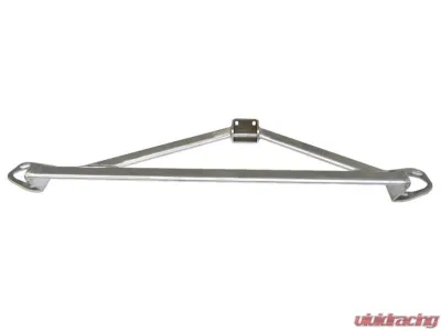 PLM Raw Aluminum 3 Point Front Strut Tower Bar Acura Integra DA 1990-1993 - PLM-STB-DA