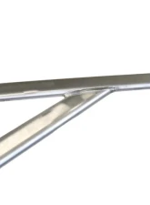 PLM Raw Aluminum 3 Point Front Strut Tower Bar Acura Integra DA 1990-1993                                     - PLM-STB-DA - Image 3
