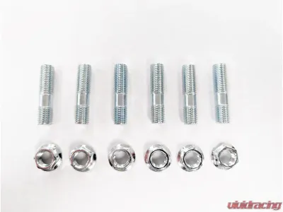 PLM Manifold Downpipe Stud Nut Kit M10 x 1.25 Honda Civic | Subaru WRX 2015+ - PLM-STUD-M10-1.25-SET
