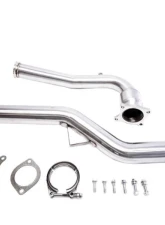 PLM Private Label Mfg Power Driven J-Pipe Downpipe 3 Inch for Subaru WRX 2015-2024                                     - PLM-SUB-JP-DP-15-CAT - Image 3
