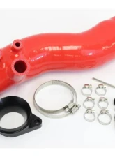 PLM Red Turbo Inlet Hose Kit 3-inch w/ nozzle Subaru WRX 2015-2021                                     - PLM-SUB-TB-IN-15-RED - Image 3