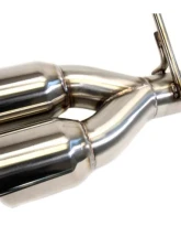 PLM Polished Tips Axle-Back Exhaust / Muffler Deletes Subaru WRX | STI 2015-2021                                     - PLM-SUB-TKP-DUAL-2015-1.5-PO - Image 3