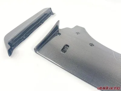 PLM 3-Piece Carbon Fiber Rear Diffuser Subaru WRX VB 2022+ - PLM-SUB-VB-CF-DIFFUSER-R
