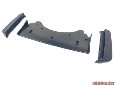 PLM 3-Piece Carbon Fiber Rear Diffuser Subaru WRX VB 2022+ - PLM-SUB-VB-CF-DIFFUSER-R