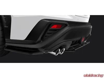 PLM 3-Piece Carbon Fiber Rear Diffuser Subaru WRX VB 2022+ - PLM-SUB-VB-CF-DIFFUSER-R