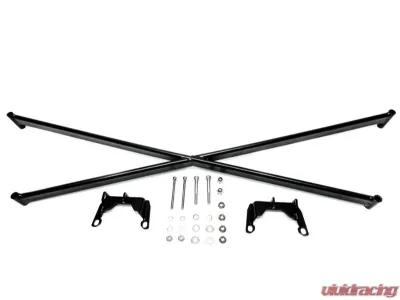 PLM Black Crossbar Brace X-Bar for Subaru WRX 2015+ - PLM-SUB-X-BAR-VA-BLK
