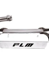PLM Silver Slip-On Exhaust w/ Heat Shield Honda Talon                                     - PLM-TALON-EXH-SIL - Image 2