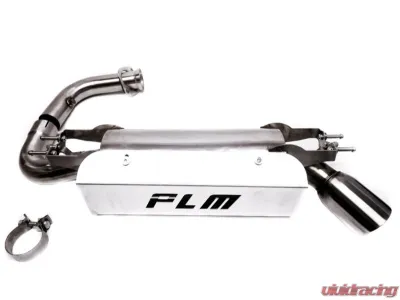 PLM Silver Slip-On Exhaust w/ Heat Shield Honda Talon - PLM-TALON-EXH-SIL