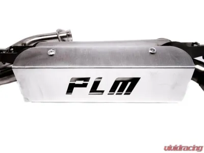 PLM Silver Slip-On Exhaust w/ Heat Shield Honda Talon - PLM-TALON-EXH-SIL
