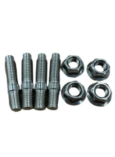 PLM M10 x 1.5 Stainless Steel Turbo to Manifold Stud Nut Kit                                     - PLM-TURBO-STUD-M10-SET - Image 3