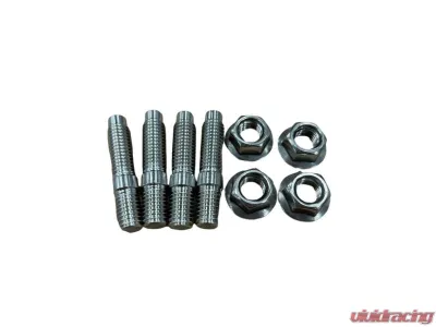 PLM M10 x 1.5 Stainless Steel Turbo to Manifold Stud Nut Kit - PLM-TURBO-STUD-M10-SET