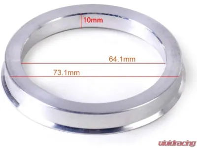 PLM 73.1-64.1mm Wheel Hub Centric Ring Set - PLM-WHEEL-HUB-RING-SET