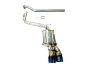 PLM Blue Tips Dual Tips Cat-Back Exhaust Toyota Camry SE 2.5L 2018-2024