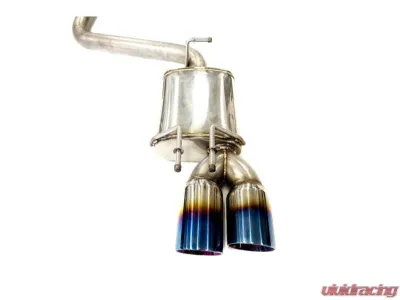 PLM Blue Tips Dual Tips Cat-Back Exhaust Toyota Camry SE 2.5L 2018-2024 - PLM-XV70-EXH-BLUE