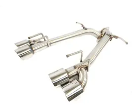 PLM Polished Tips Axle-Back Exhaust Muffler Delete Toyota Camry 2.5L 3.5L 2018-2024