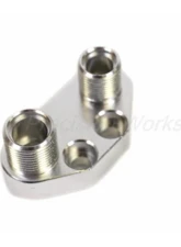 PLM Precision Works AC Compressor Adapter Fitting Sanden SD7B10 7176 Billet Aluminum                                     - PW-AC-ADPT-SANDEN - Image 3