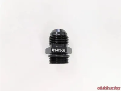 PLM Precision Works 10AN Straight Fitting -10AN to ORB O-Ring - PW-AN10-ORB