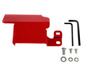 PLM Precision Works Red Aluminum Boost Control Solenoid Cover Subaru STI 2008-2021