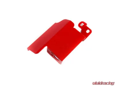 Precision Works Red Aluminum Boost Control Solenoid Cover for Subaru STI 2008-2021 - PW-BCSC-SUB-RED