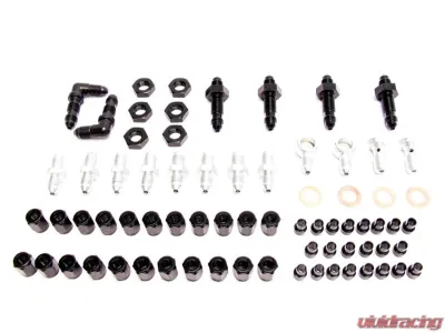 PLM Precision Works Brake Line Tuck Kit Fittings Honda Civic | Acura Integra 1988-2003 - PW-BKE-TCK-HONDA