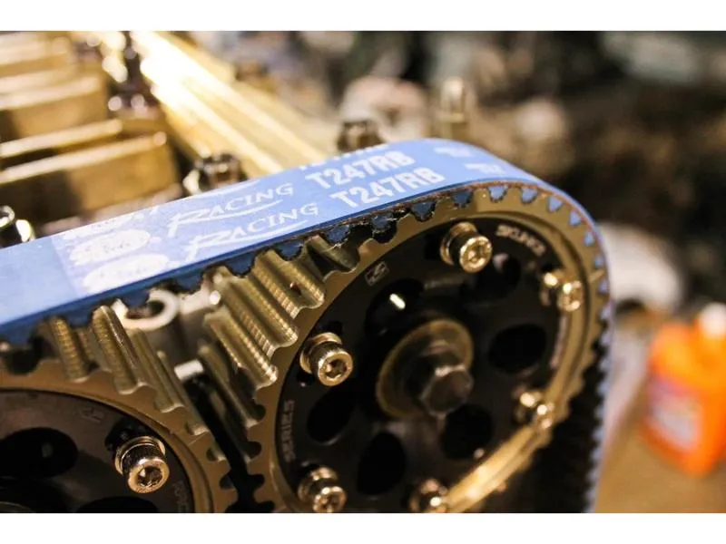 PLM Precision Works Blue Racing Timing Belt by Gates Honda B-Series VTEC - PW-BS-TB-RACE