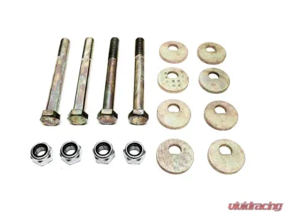 PLM Precision Works 4Piece Set Camber Bolt Kit Nissan | Infinity | Suzuki K80276 2004-2019 - PW-CAM-BOLT-K80276-KIT
