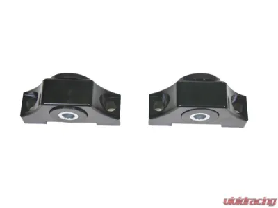 PLM Precision Works Black Edition Billet Engine Torque Mounts Honda B-Series B18 B20 B16 - PW-EM-TQ-ENG-MOUNT-B18-BLK