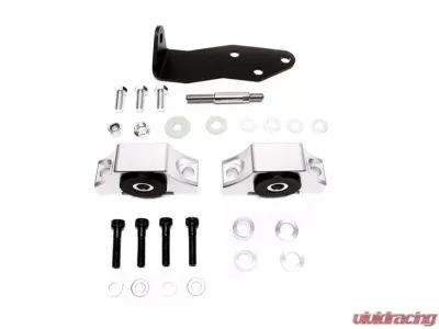 PLM Precision Works Billet Engine Torque Mounts w/ Low Profile Bracket Honda Civic | CRV | Prelude | Acura Integra 1992-2001 - PW-EM-TQ-MOUNT-KIT-B18