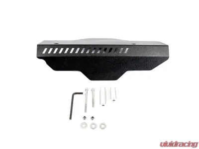 Precision Works Black Aluminum Pulley Cover for Subaru WRX STI 2002-2021 - PW-EPC-SUB-BLK