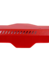 Precision Works Red Aluminum Pulley Cover for Subaru WRX STI 2002-2021                                     - PW-EPC-SUB-RED - Image 2