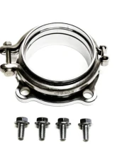PLM Precision Works 4-Bolt to V-Band 3inch Turbo Flange Adapter                                     - PW-FL-4B-VB - Image 2