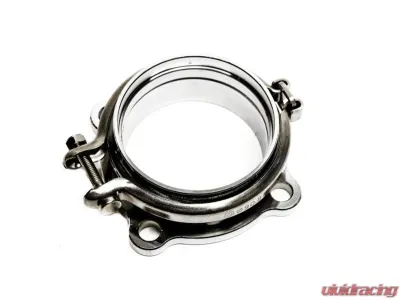 PLM Precision Works 4-Bolt to V-Band 3inch Turbo Flange Adapter - PW-FL-4B-VB