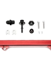 PLM Precision Works Red Fuel Rail Multi Port Honda Civic | Acura RSX | TSX 2002-2015                                     - PW-FR-KS-RED - Image 2