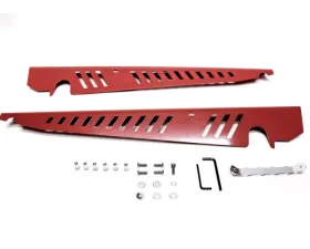 PLM Precision Works Red Fender Shroud Subaru WRX STI 2015-2021