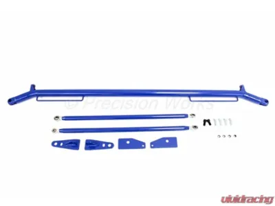 PLM Precision Works Harness Bar Kit Ford Mustang 2005-2014 - PW-HB-MS-BLU