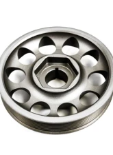 Private Label Mfg PLM Precision Works Aluminum Crankshaft Crank Pulley for Honda Civic 2006-2011                                     - PW-HK20-CP - Image 4