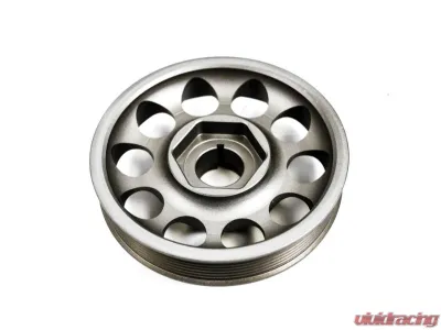 Private Label Mfg PLM Precision Works Aluminum Crankshaft Crank Pulley for Honda Civic 2006-2011 - PW-HK20-CP