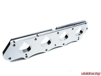 PLM Silver Precision Works Intake Manifold Adapter K2H K-Series to H-Series - PW-IM-K2H-ADPT-SIL