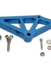 Precision Works Master Cylinder Brace for Tesla Model 3 2017-2024 - Blue Billet Aluminum                                     - PW-MCB-TSLA-M3-BLUE - Image 3