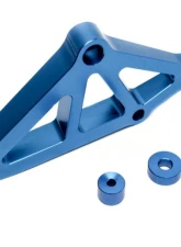 Precision Works Master Cylinder Brace for Tesla Model 3 2017-2024 - Blue Billet Aluminum                                     - PW-MCB-TSLA-M3-BLUE - Image 2