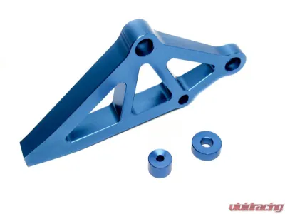 Precision Works Master Cylinder Brace for Tesla Model 3 2017-2024 - Blue Billet Aluminum - PW-MCB-TSLA-M3-BLUE
