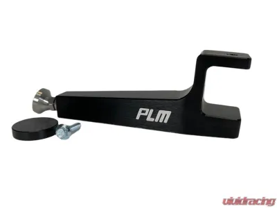 Tesla Precision Works Master Cylinder Brace for Model S 2021-2024, Billet Aluminum, Black - PW-MCB-TSLA-S3-BLACK