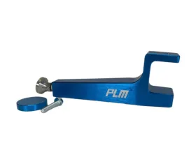 Tesla Model S 2021+ Precision Works Master Cylinder Brace Blue Billet Aluminum