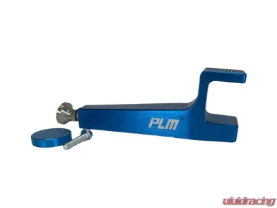 Tesla Model S 2021+ Precision Works Master Cylinder Brace Blue Billet Aluminum - PW-MCB-TSLA-S3-BLUE